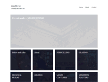Tablet Screenshot of giadecor.com